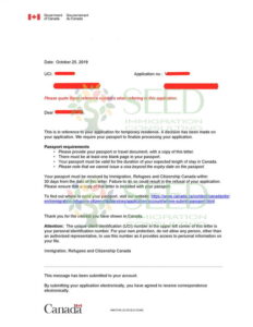 sample cover letter for permanent residence application in canada